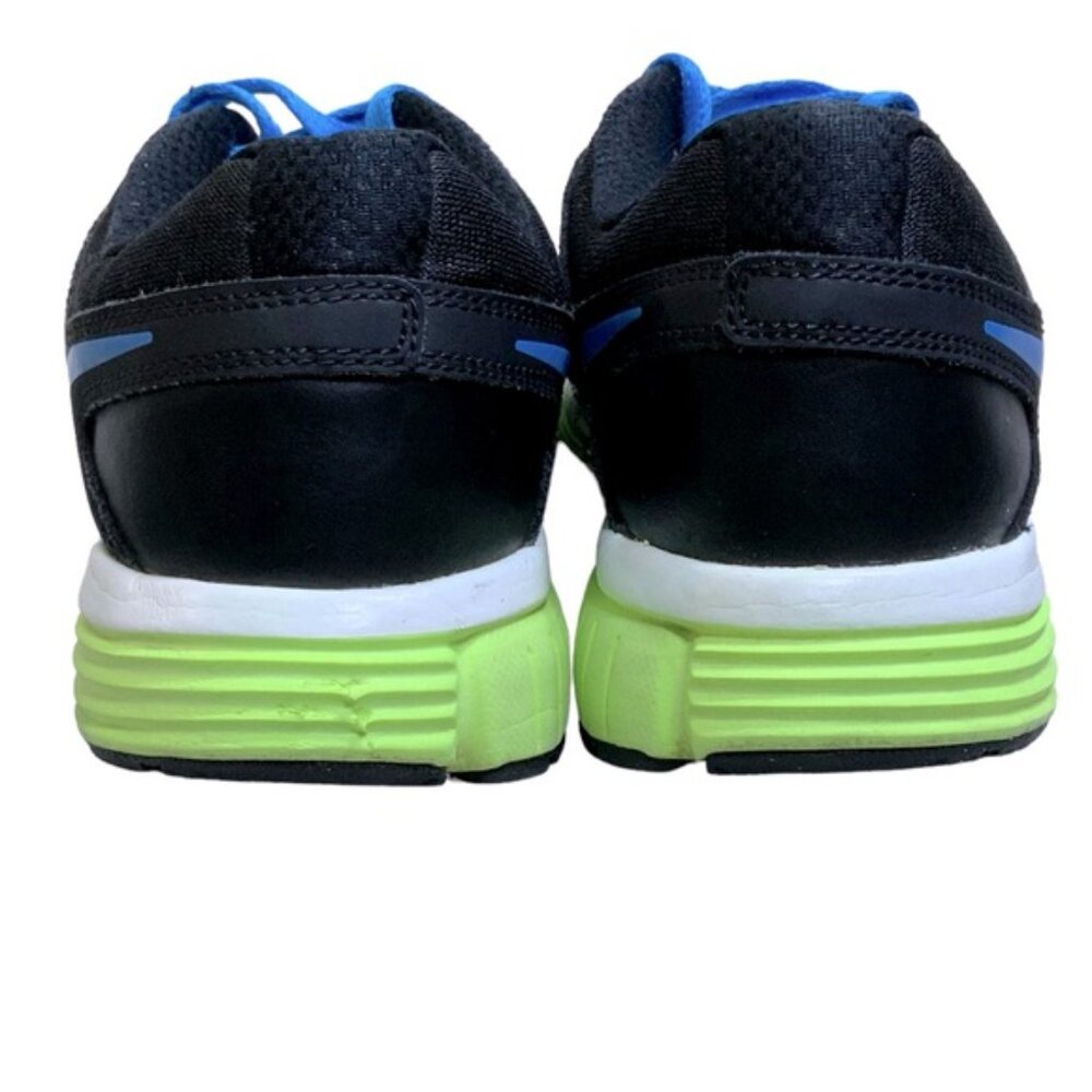 Nike Dual Fusion ST2 Running Shoe 454240-018 Black Volt Blue Lime Women Sz 8.5 - Picture 7 of 16